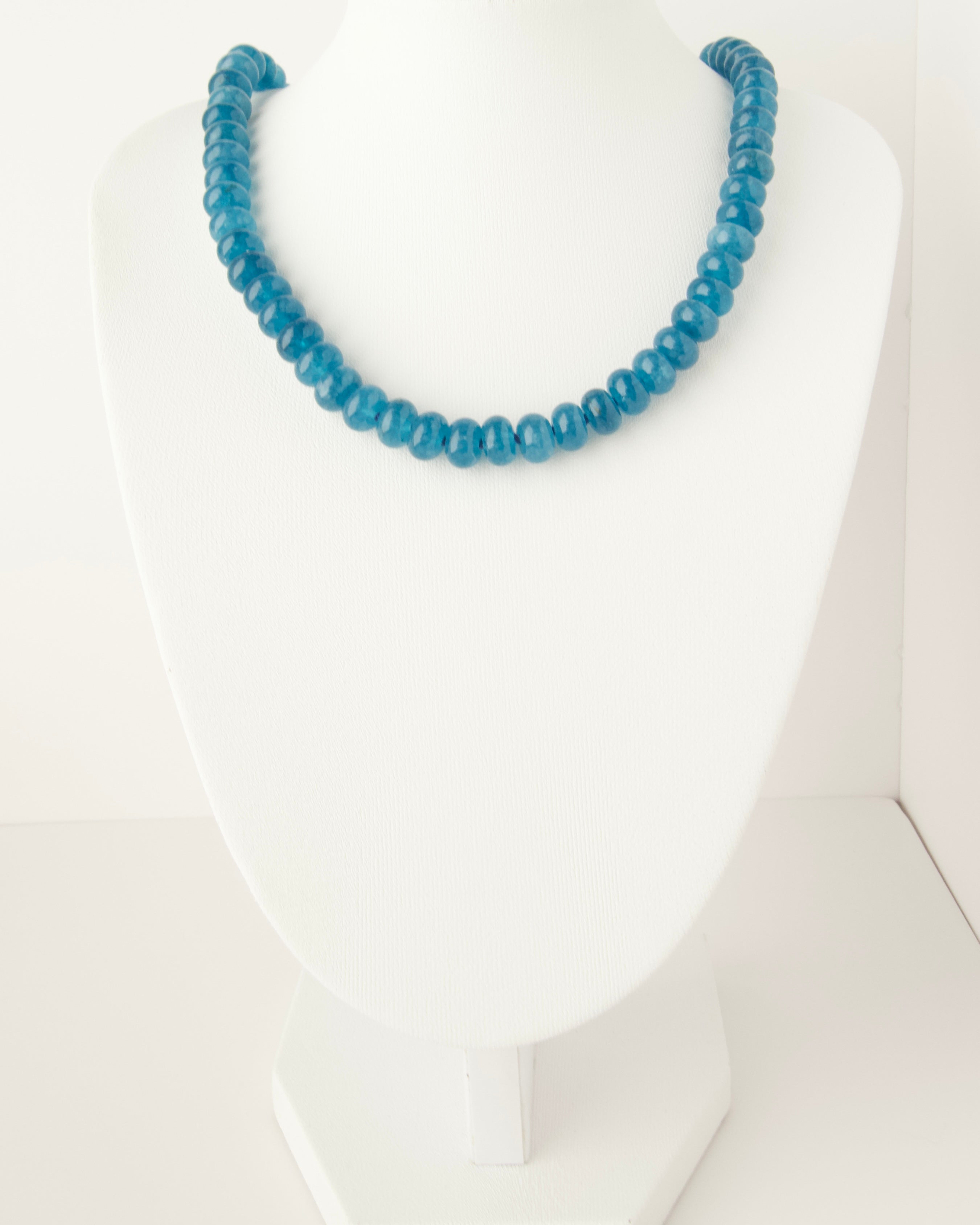 Denim Classic Candy Gem Necklace