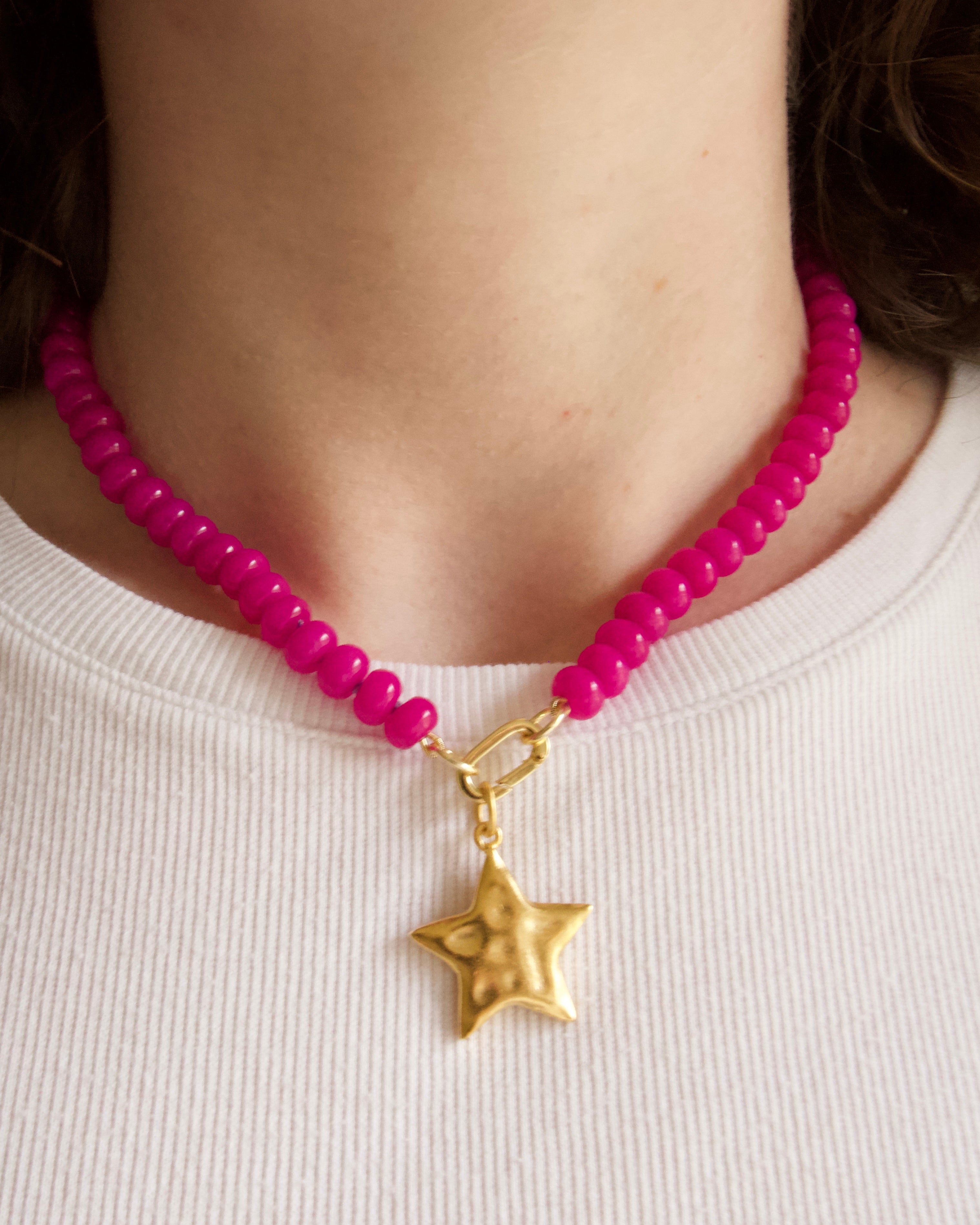 February Give Back Candy Gem Necklace