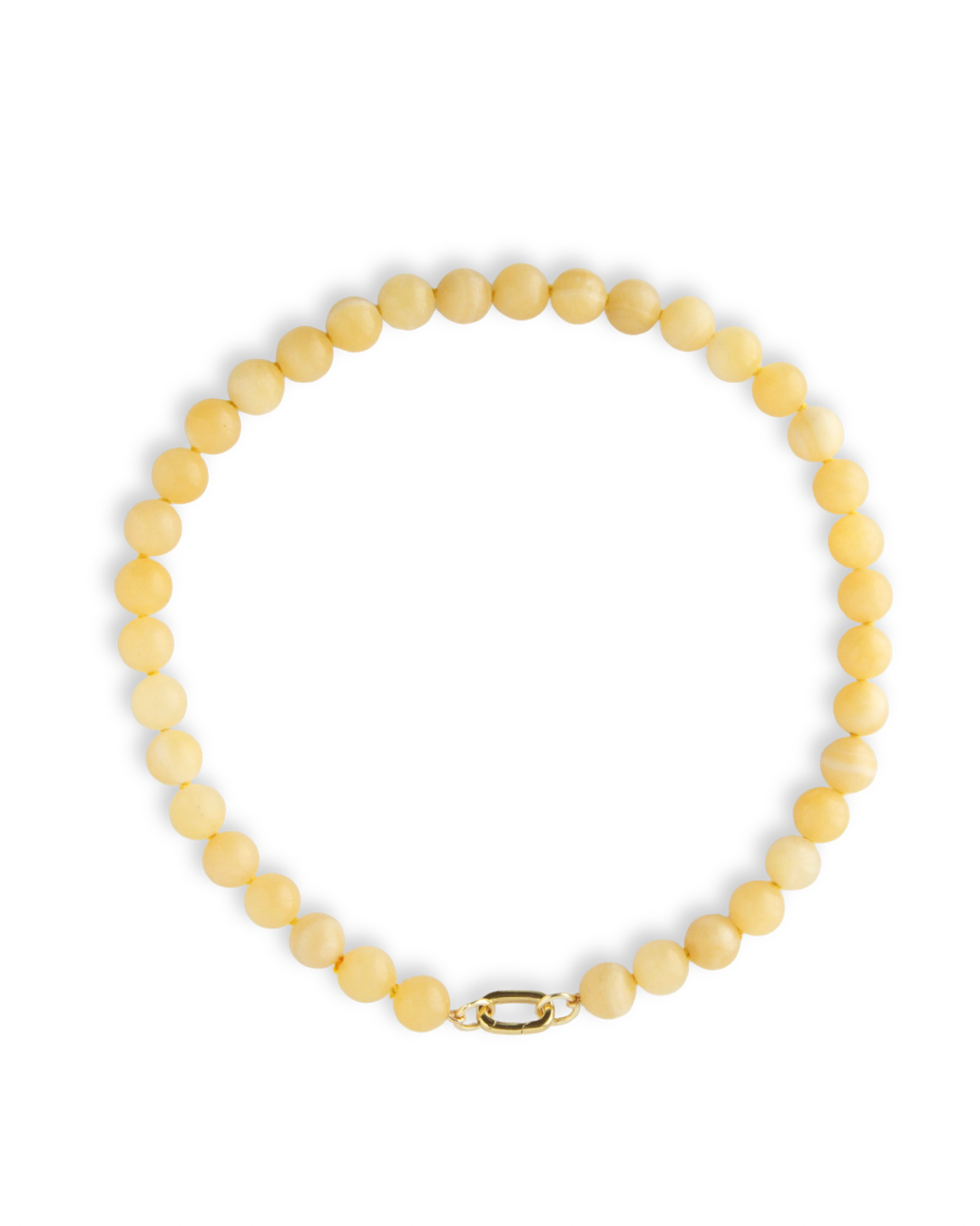 Honey Bubblegum Gem Necklace