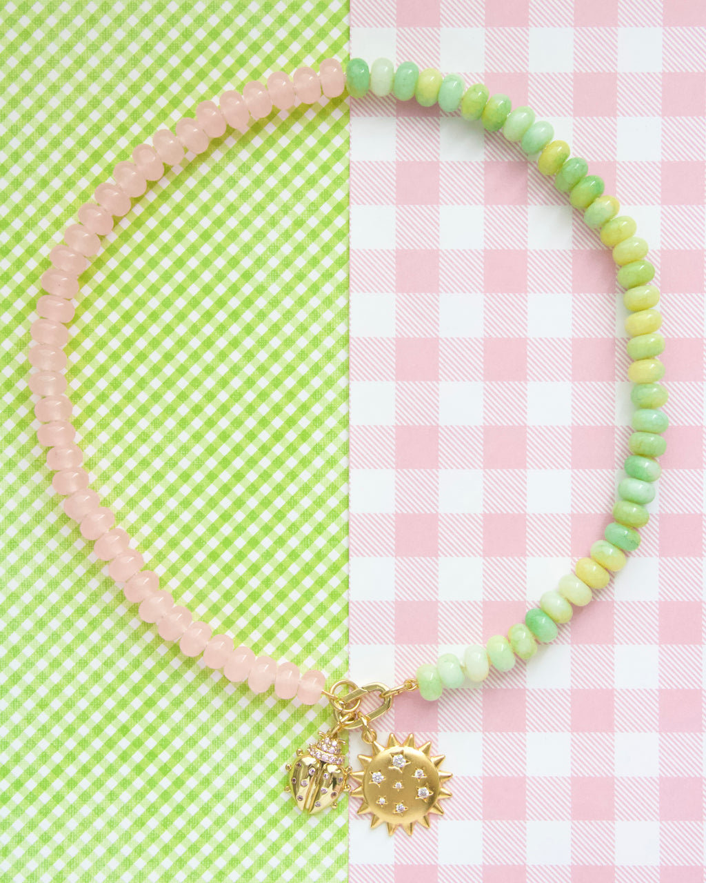 Petal Candy Gem Necklace