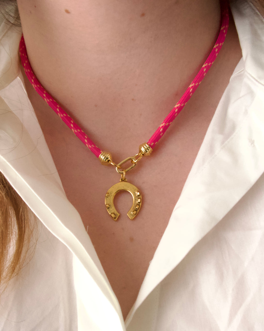 Paracord Necklace - Pitaya