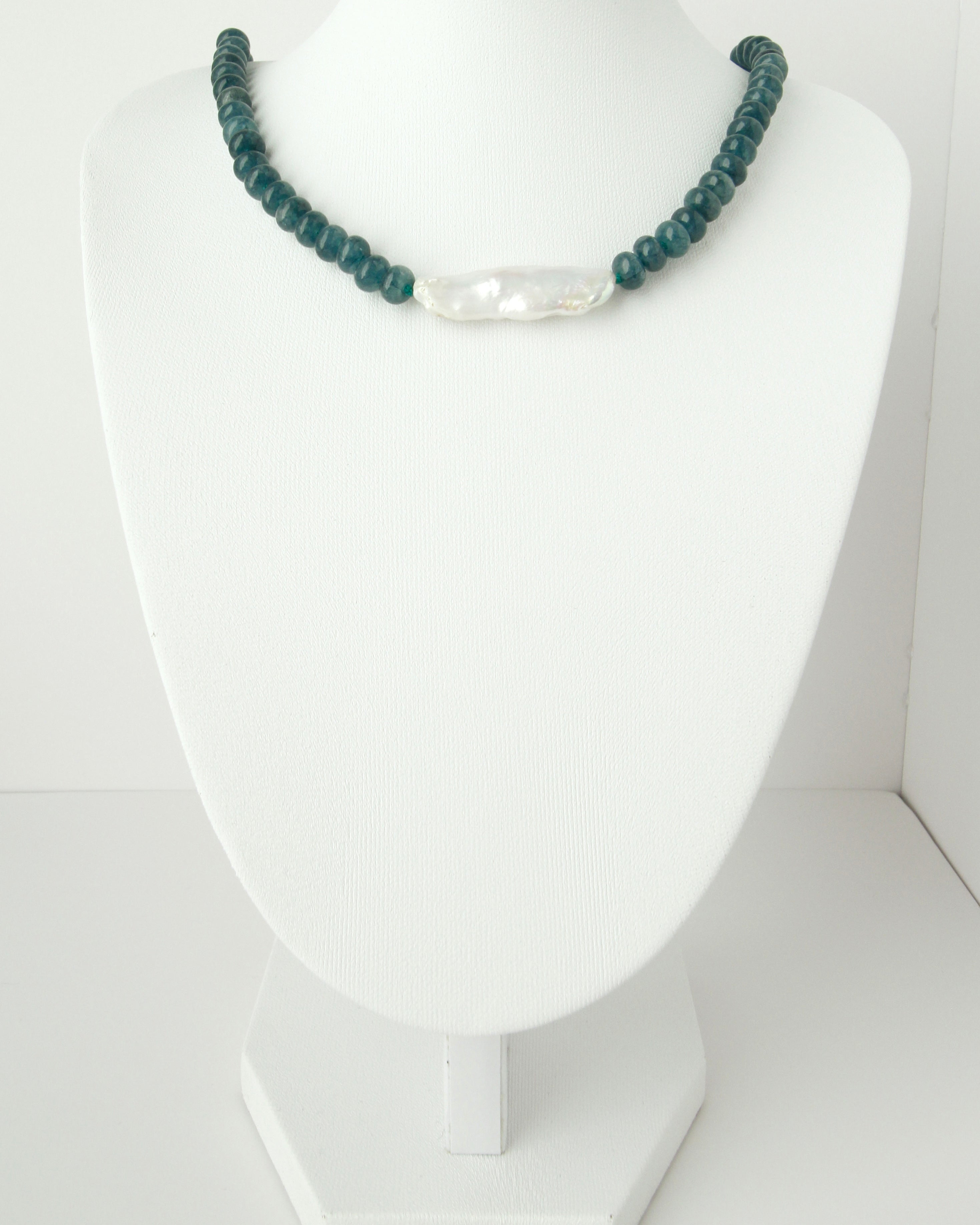 Dark Green Luxe Candy Gem Necklace