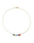Sprinkle Letter Necklace