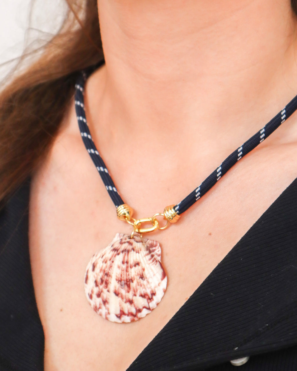 Paracord Necklace - Navy