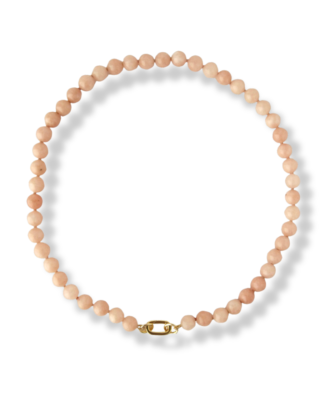 Classic Pink Bubblegum Gem Necklace