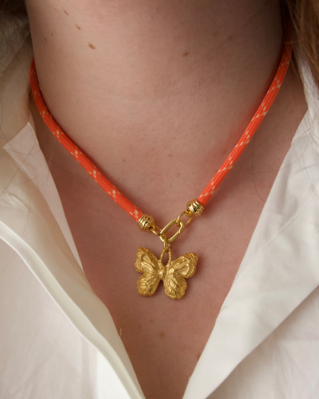 Paracord Necklace - Aperol