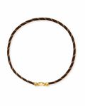 Paracord Necklace - Chocolate Brown