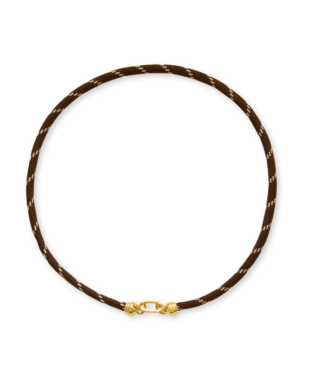Paracord Necklace - Chocolate Brown