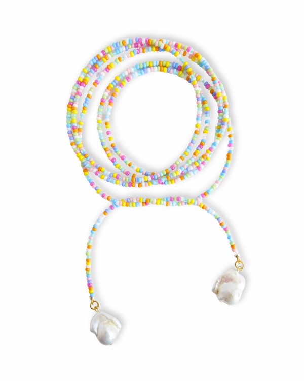 Jubilee Wrap Necklace - Funfetti