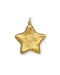 Large Stitched Star Charm
