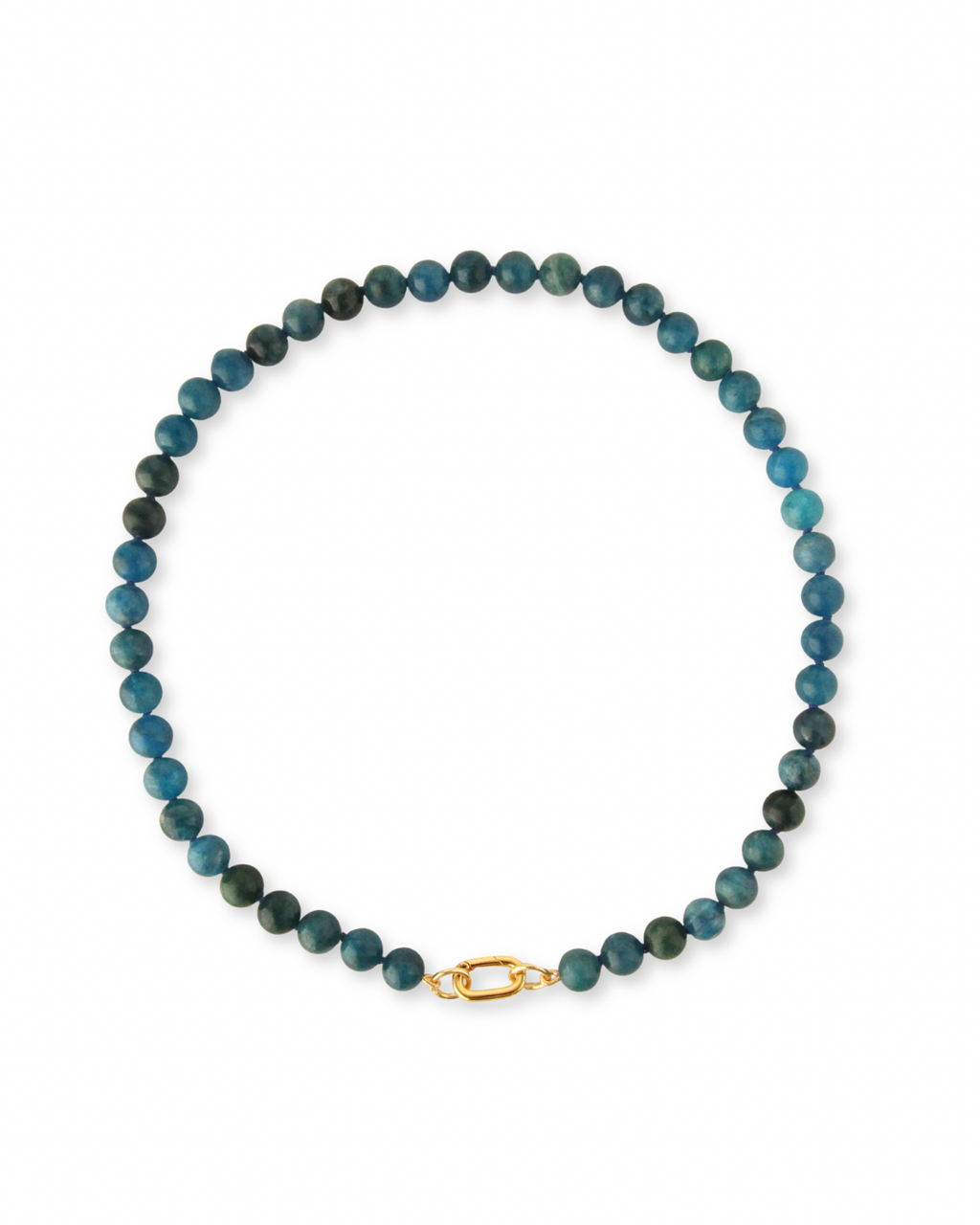 Apatite Bubblegum Gem Necklace - 16"