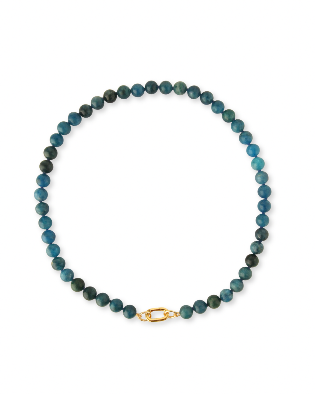Apatite Bubblegum Gem Necklace - 16"