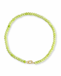 Melon Green Candy Gem Necklace