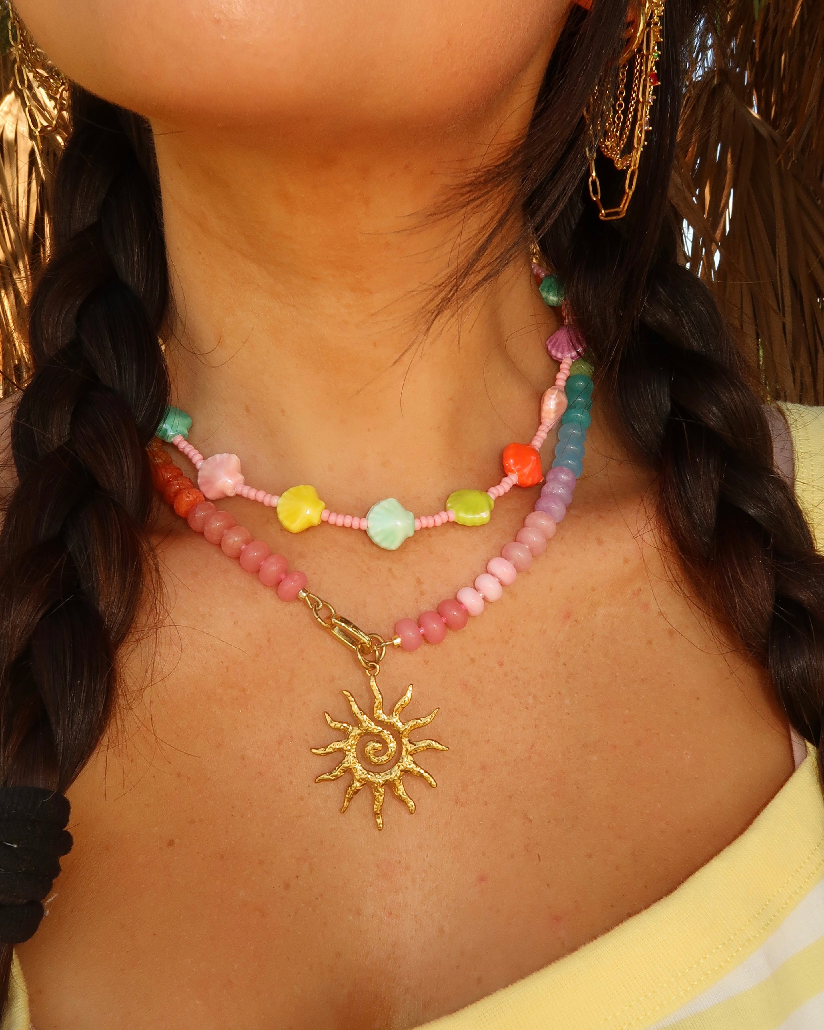 Statement Stacker - Rainbow Shell