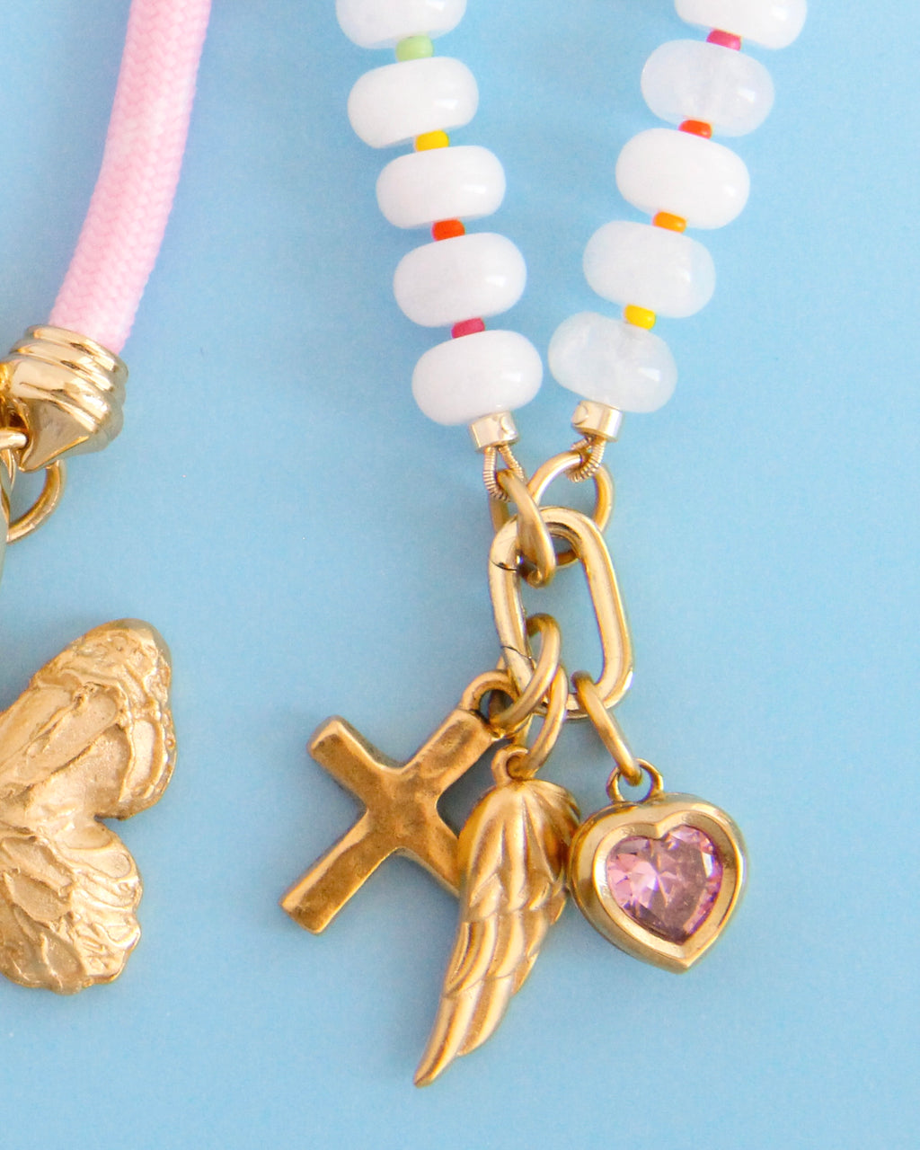 Petite Angel Wing Charm